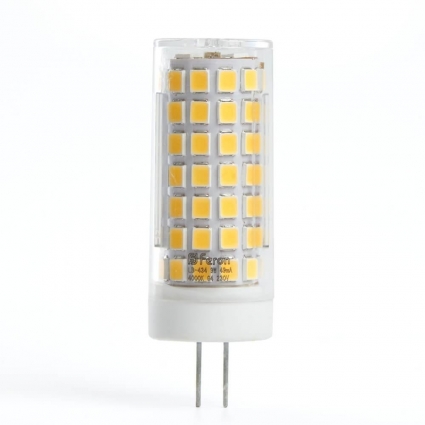 Лампа светодиодная Feron G4 9W 2700K прозрачная LB-434 38143 цвет прозрачный