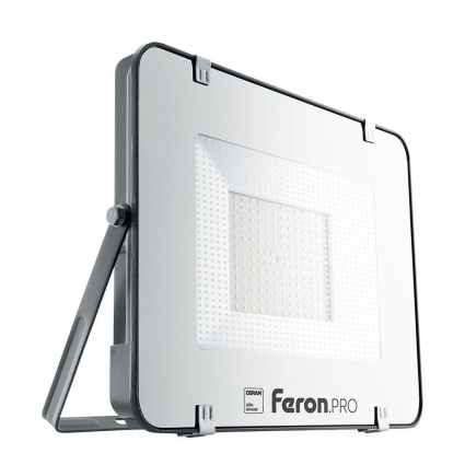 Светодиодный прожектор Feron LL-1000 150W 6400K 41542 в современном стиле, цвет черный