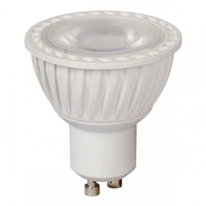 Лампа светодиодная диммируемая Lucide GU10 5W 3000K белая 49006/05/31 цвет белый