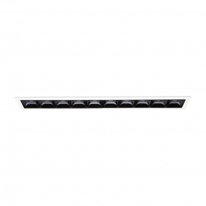 Встраиваемый светодиодный светильник Ideal Lux Lika 20W Trim 206233 в стиле Хай-тек, цвет черный