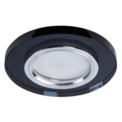 Встраиваемый светильник Arte Lamp Cursa A2166PL-1BK в современном стиле, цвет черный