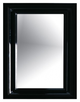 Зеркало Galassia Ethos 8489NE 70x90 см черное прямоугольное,  в стиле ретро