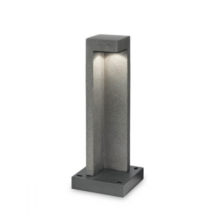 Уличный светодиодный светильник Ideal Lux Titano Pt D49 4000K 157856 в современном стиле