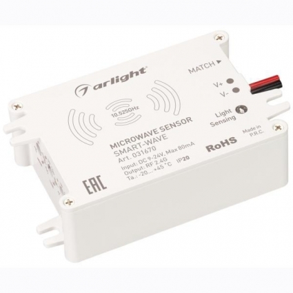 Выключатель Arlight Smart-Wave 031670 цвет белый