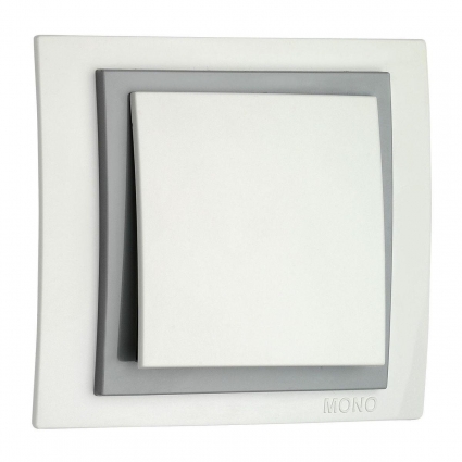 Вставка Mono Electric Larissa серый 103-000200-150 в современном стиле, цвет серый