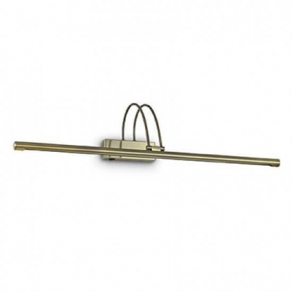 Подсветка для картин Ideal Lux Bow Ap D76 Ottone Satinato 121130 в современном стиле, цвет золотой