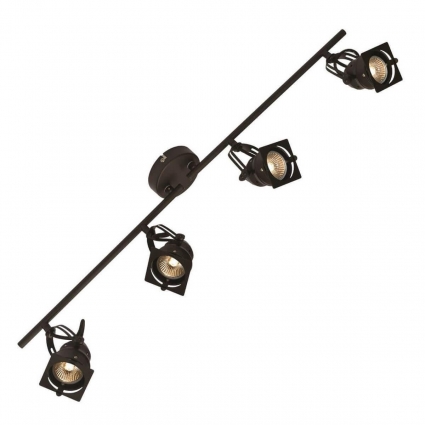 Lussole LOFT Спот Lussole Henry GRLSP-9119 в стиле лофт, цвет коричневый, мощность 22 Вт