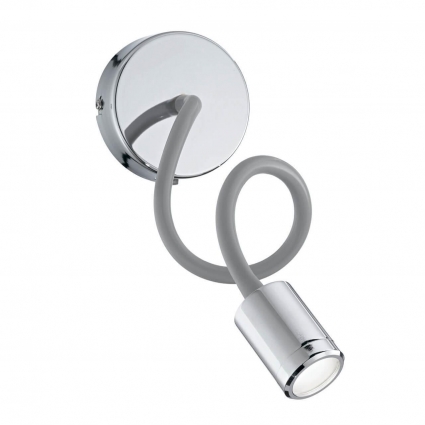 Светодиодный спот Ideal Lux Focus-1 Ap Cromo 097206 в стиле Хай-тек, цвет хром