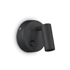 Спот Ideal Lux Page Ap Round Nero 142579 в современном стиле, цвет черный