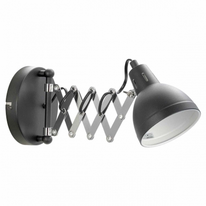 Спот Lussole Loft Koyukuk LSP-8049V в стиле Хай-тек, цвет черный, мощность 40 Вт
