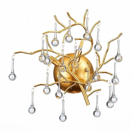 Бра ST Luce Anzio SL1651.201.02 в стиле модерн, цвет золотой, мощность 10 Вт