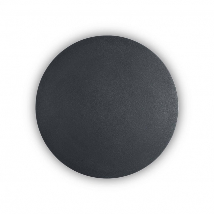 Настенно-потолочный светодиодный светильник Ideal Lux Cover Ap D15 Round Nero 195742 цвет черный