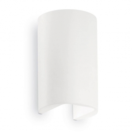 Уличный настенный светодиодный светильник Ideal Lux Apollo Ap Bianco 137407 в современном стиле, цвет белый