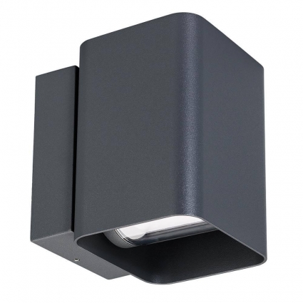 Уличный настенный светодиодный светильник Arlight LGD-Wall-Vario-J2G-12W Warm White 021933 в современном стиле, цвет серый