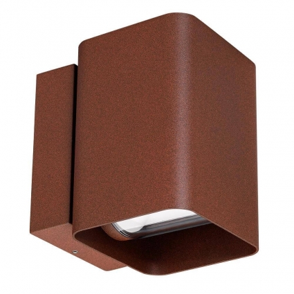 Уличный настенный светодиодный светильник Arlight LGD-Wall-Vario-J2R-12W Warm White 022002 в современном стиле, цвет коричневый