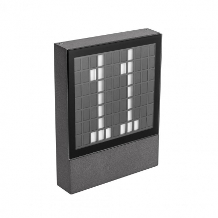 Уличный настенный светодиодный светильник Arlight LGD-Sign-Wall-S150x200-3W Warm3000 031060 в современном стиле, цвет серый