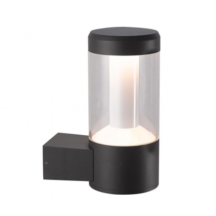 Уличный настенный светодиодный светильник Arlight LGD-Stem-Wall-10W Warm3000 029985 в современном стиле, цвет серый