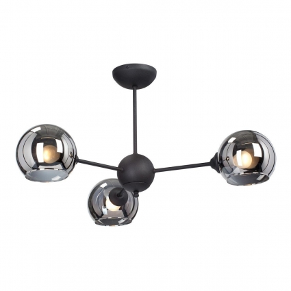 Потолочная люстра Vitaluce V4321-1/3PL цвет серый, мощность 120 Вт