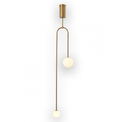 Подвесная люстра Kink Light Ирэн 09488-2,20, в современном стиле, цвет бронза