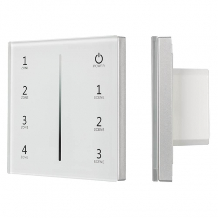 Панель управления Arlight Sens Smart-P34-Dim White 027111 в стиле Хай-тек, цвет белый