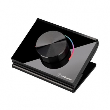 Панель управления Arlight Rotary Smart-P100-RGB Black 031957 в стиле Хай-тек, цвет черный