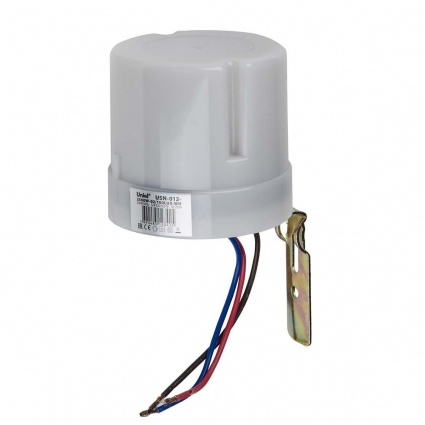 Датчик освещенности Uniel USN-012-2500W-02/100LUX-WH UL-00005840 цвет белый