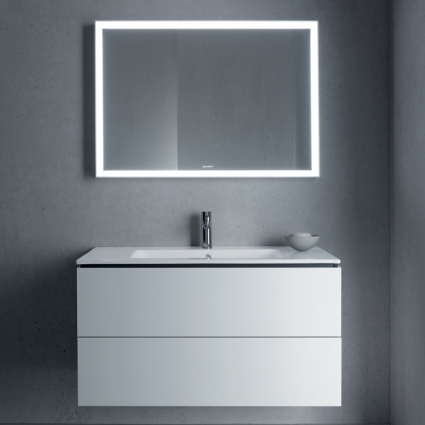 Мебель для ванной Duravit L-Cube LC6242 103 белая глянцевая, с ящиками