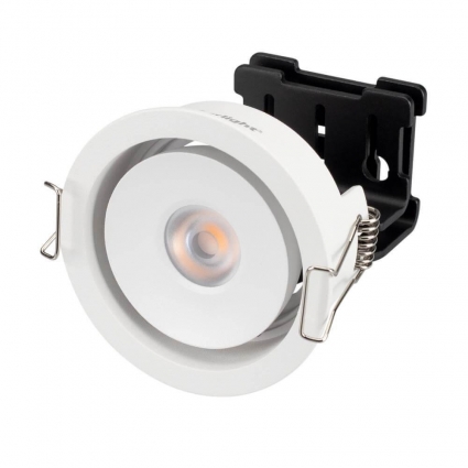 Встраиваемый светодиодный светильник Arlight CL-Simple-R78-9W Warm3000 026868 в современном стиле, цвет белый