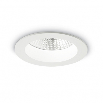 Встраиваемый светодиодный светильник Ideal Lux Basic Accent 10W 4000K 193359 в современном стиле, цвет белый