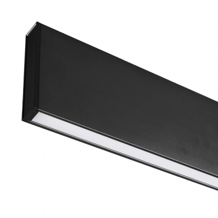 Подвесной светодиодный светильник Arlight Alt-Lineair-Flat-Updown-Dim-S2094-600-25W Warm3000 031527 в современном стиле, цвет черный