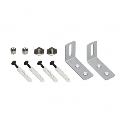 Набор пластин монтажная Arlight S2-Line-Fix-15mm Set 021187 цвет серый