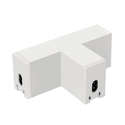 Коннектор T-образный Arlight Neo-Clip-38-Con-T-WH 028997 в современном стиле, цвет белый