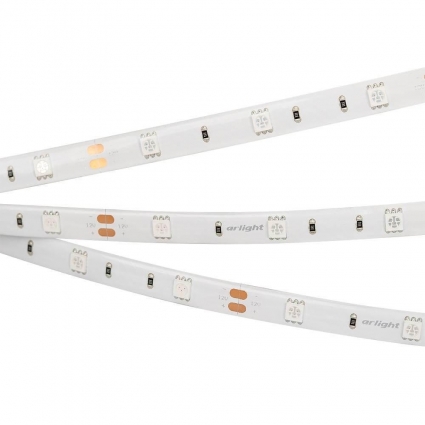 Светодиодная лента Arlight 7,2W/m 30LED/m 5060SMD синий 5M 015135(1), цвет синий, мощность 36 Вт