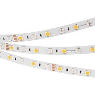 Светодиодная лента Arlight 14,4W/m 60LED/m 5060SMD разноцветный/белый 5M 018325(2), в современном стиле, цвет белый