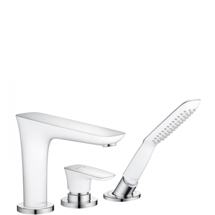 Hansgrohe PuraVida на борт ванны однорычажный, хром