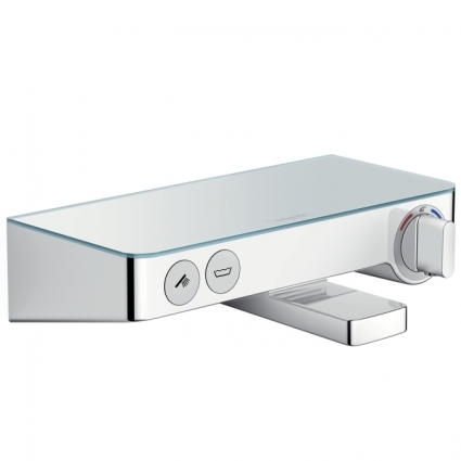 Смеситель  Hansgrohe Ecostat Select для ванны с душем, термостат, хром