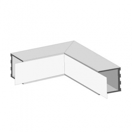 Коннектор Arlight PLS-Lock-H25-L90N внутренний 026135 цвет серый