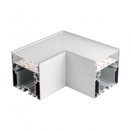 Коннектор L-образный Arlight S2-Line-7977-L90 прямой 021261 цвет серый