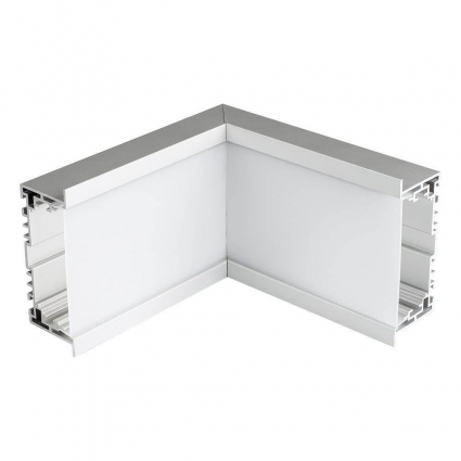 Коннектор L-образный Arlight S2-Line94-F-L90N внутренний 021283 цвет серый