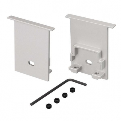 Набор заглушек Arlight SL-Comfort-3551-F c отверстием 031788 цвет серый
