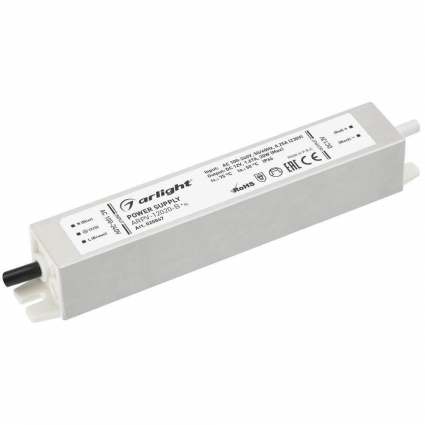 Блок питания Arlight ARPV-20B 12V 20W IP67 1,67A 020847, цвет серый
