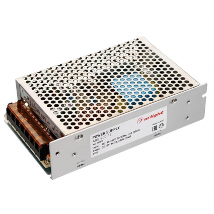 Блок питания Arlight ARS-200-12 12V 200W IP20 16.7A 023610 цвет серый