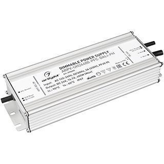 Блок питания Arlight ARPV-UH24400-PFC-0-10V 24V 400W IP67 16,7A 031043, цвет серый