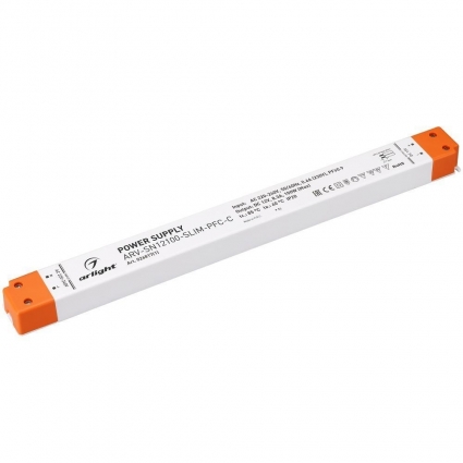 Блок питания Arlight ARV-SN12100-Slim-PFC-C 12V 100W IP20 8,3A 026817(1), цвет белый