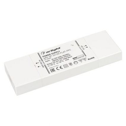Блок питания Arlight ARV-SP-24012-FLAT-PFC 24V 120W IP20 5A 033263 цвет белый