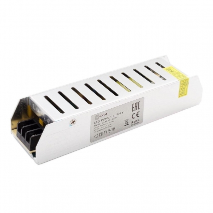 Блок питания Apeyron 12V 75W IP20 6,5A PS3-48, цвет серебро