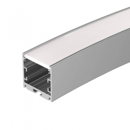 Профиль Arlight SL-ARC-3535-D1500-A45 SILVER (590мм, дуга 1 из 8) 025521, цвет серый