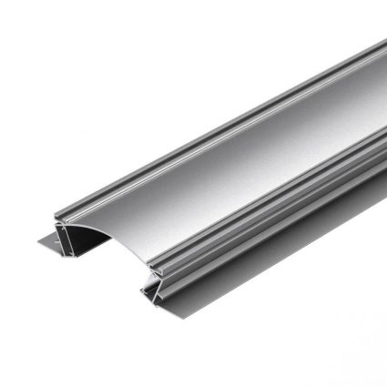 Профиль с рассеивателем Arlight ALM-ARC-Double-2000 Anod+Frost 029852, цвет серый