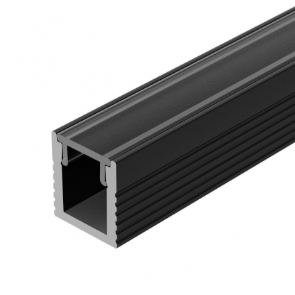 Профиль Arlight SL-Mini-8-2000 Anod Black 030514 цвет черный