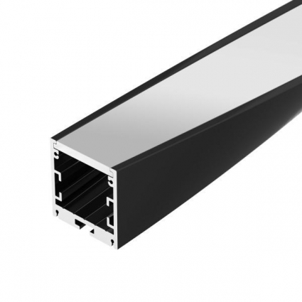 Профиль Arlight SL-ARC-3535-Twist90R-400 Black 032682 цвет черный